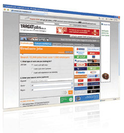 Screenshot of targetjobs.co.uk